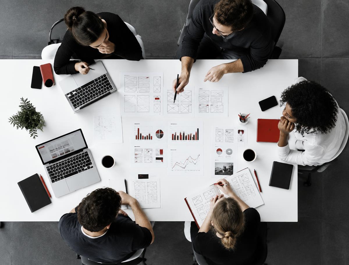 Dedicated Septec AI team collaborating